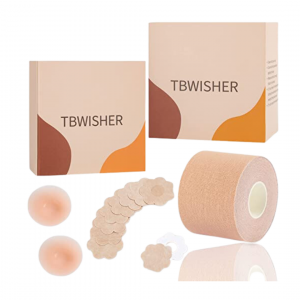 Tbwisher Boob Tape for Breast Lift, best nipple cover